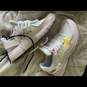 NIKE OFF WHITE PRESTO LIGHTLY WORN SIZE 10